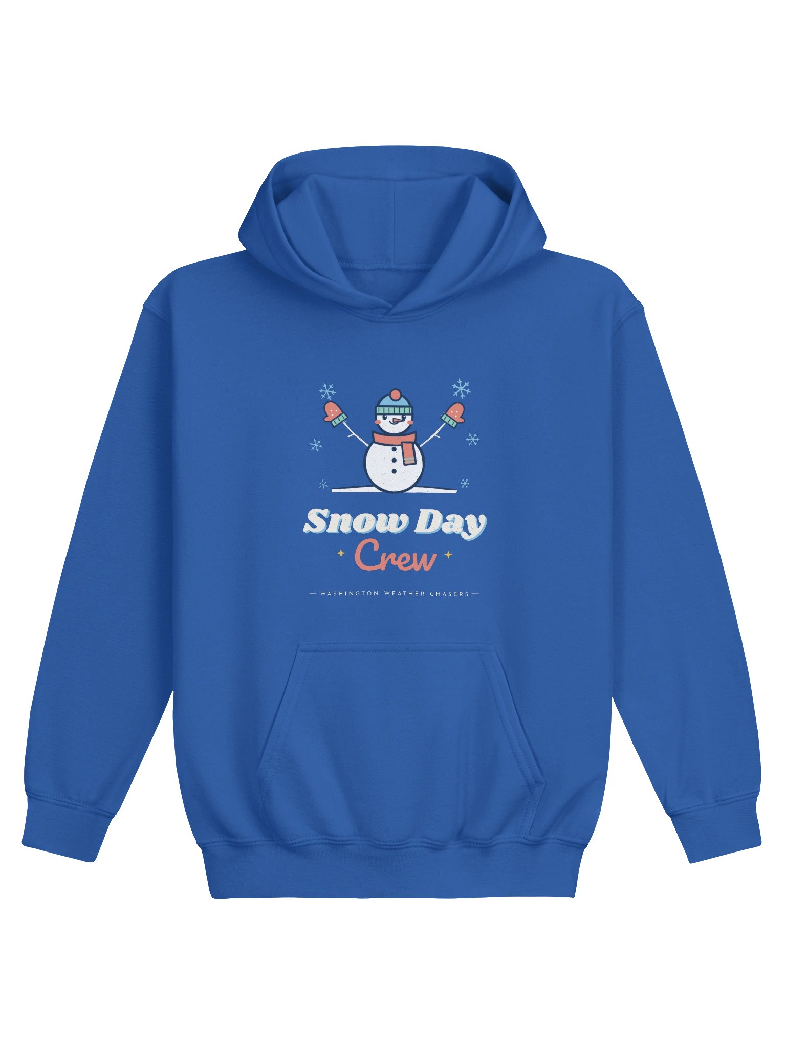 Snow Day Crew Youth Hoodie product image (5)