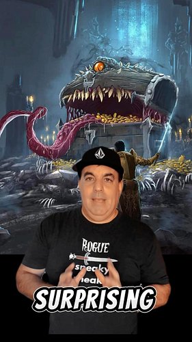 A more surprising mimic? This mimic has evolved into something that will challenge your players in new impossible ways.