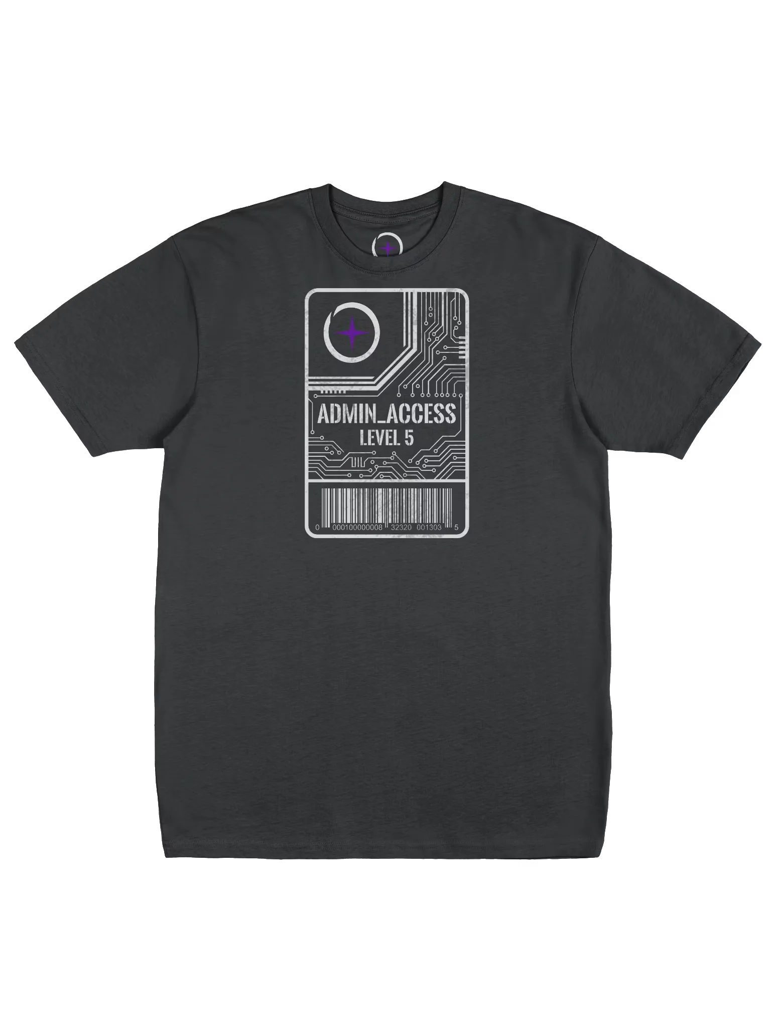 OBJECT 008: KEYCARD // ADMIN_ACCESS - Cyberpunk Security Tee product image (1)