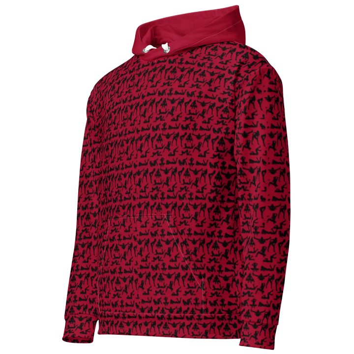 Sexy Ladies Silhouettes - Carmine | Unisex Hoodie product image (2)