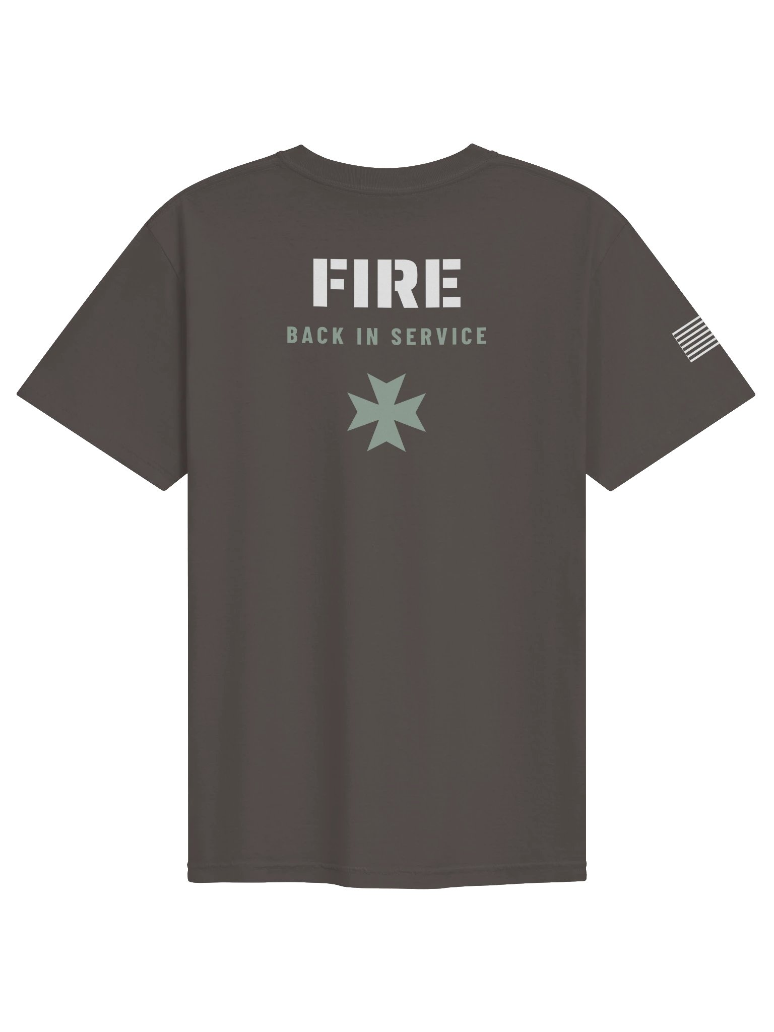 Back In Service Tee: Fire product image (3)