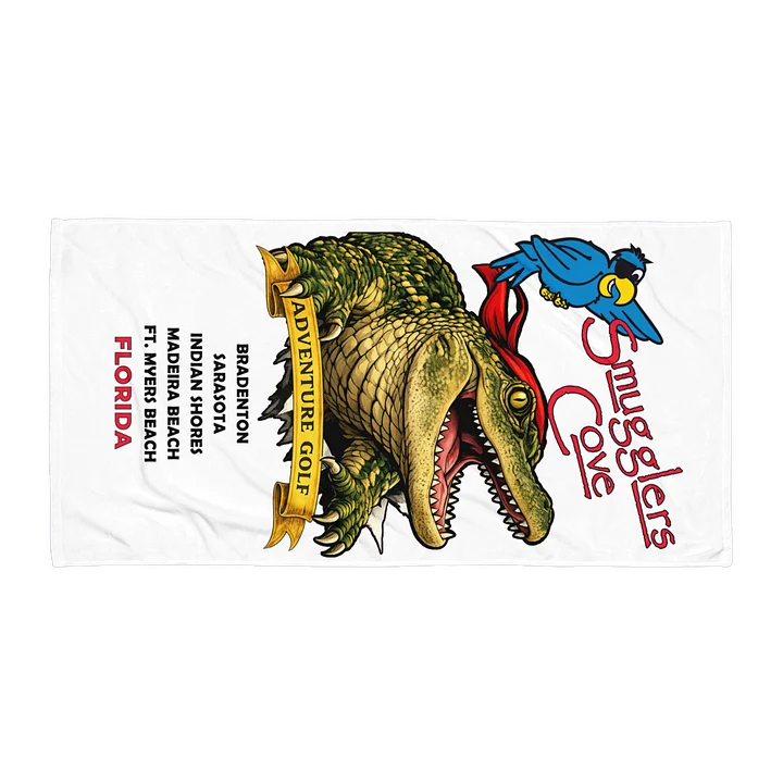 Smugglers Cove Gator Attack Towel product image (1)