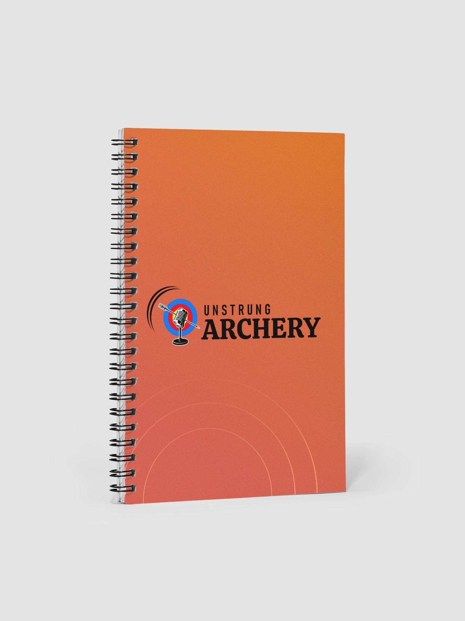 Unstrung Archery Spiral Notebook product image (1)