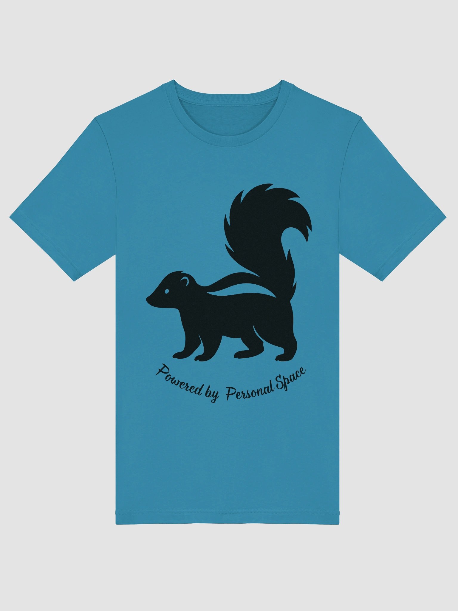 Powered By Personal Space Skunk T-Shirt product image (3)
