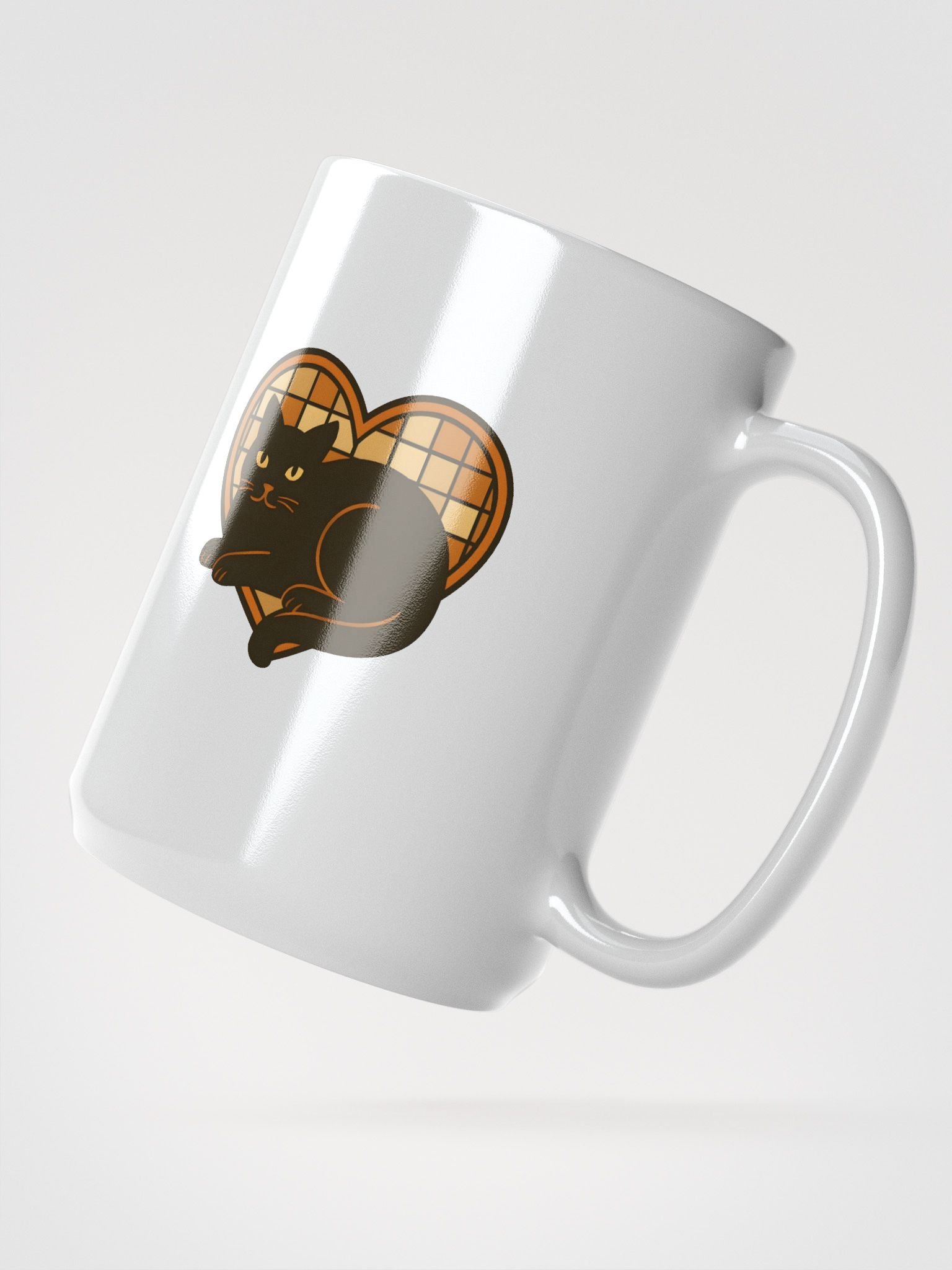 Warm Heart Cat Mug for Coffee Lovers product image (3)