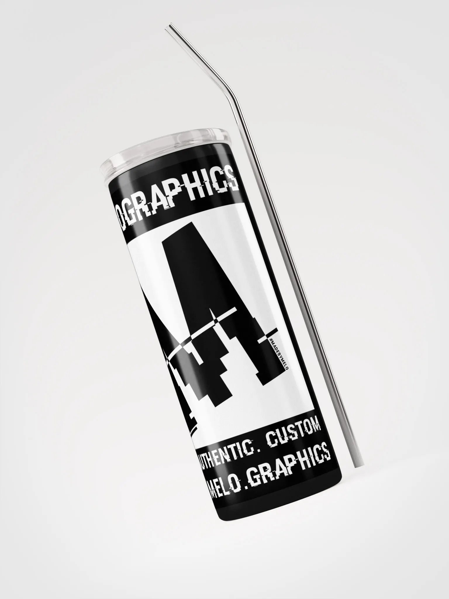 Rated MELO - Steel Tumbler | #MadeByMELO product image (5)