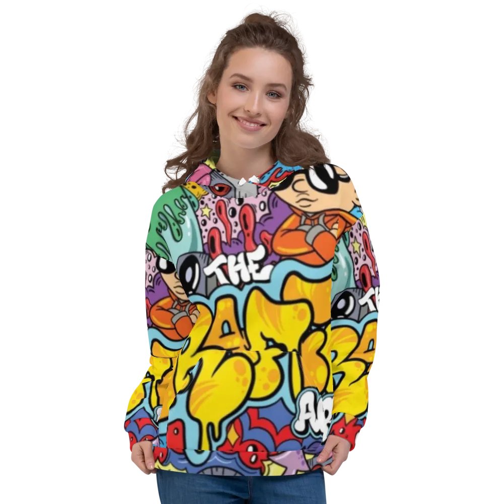 Graffiti Blast Unisex Hoodie product image (3)