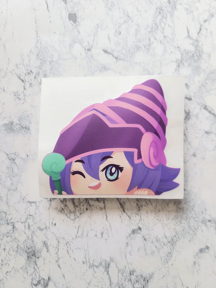 Dark Magician Dark Magician Girl Peeker product image (1)