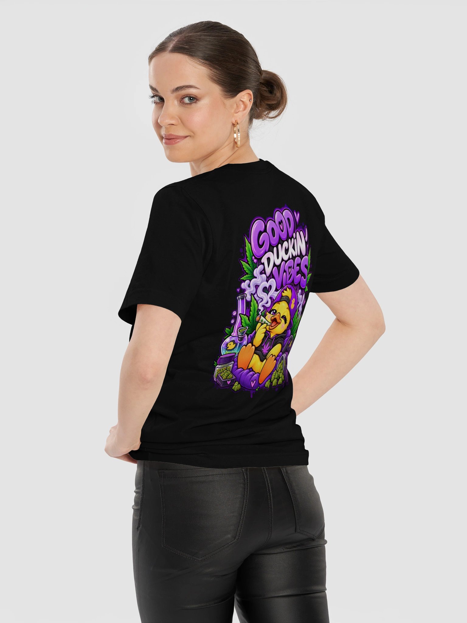 Good Ducking Vibes Graphic Tee product image (6)