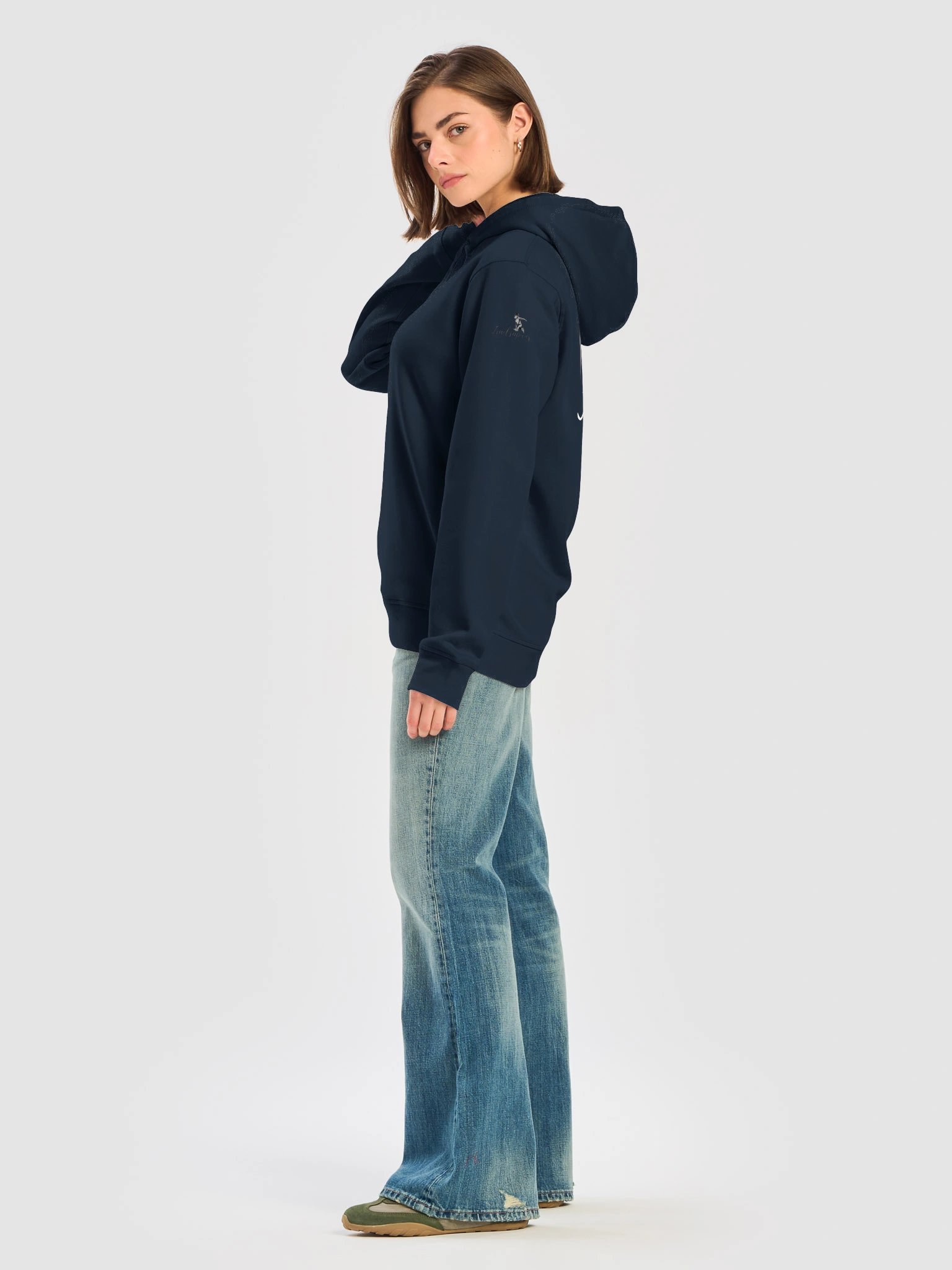 ECO-Friendly & Organic Premium Quality hoodie with Trailsapiens logo. Midweight fabric (8.3 oz) product image (8)