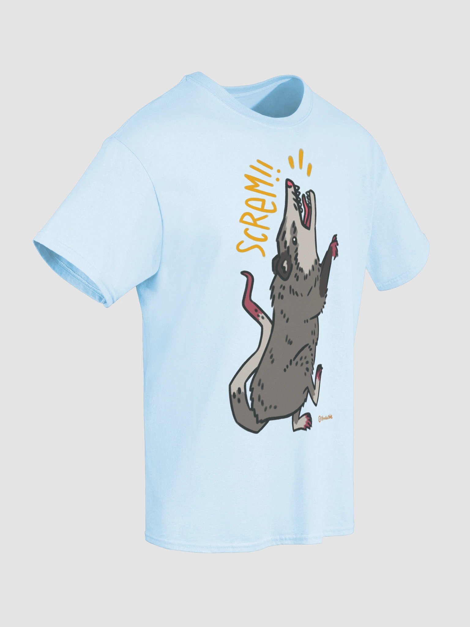t-shirt : skrem oppossum product image (5)
