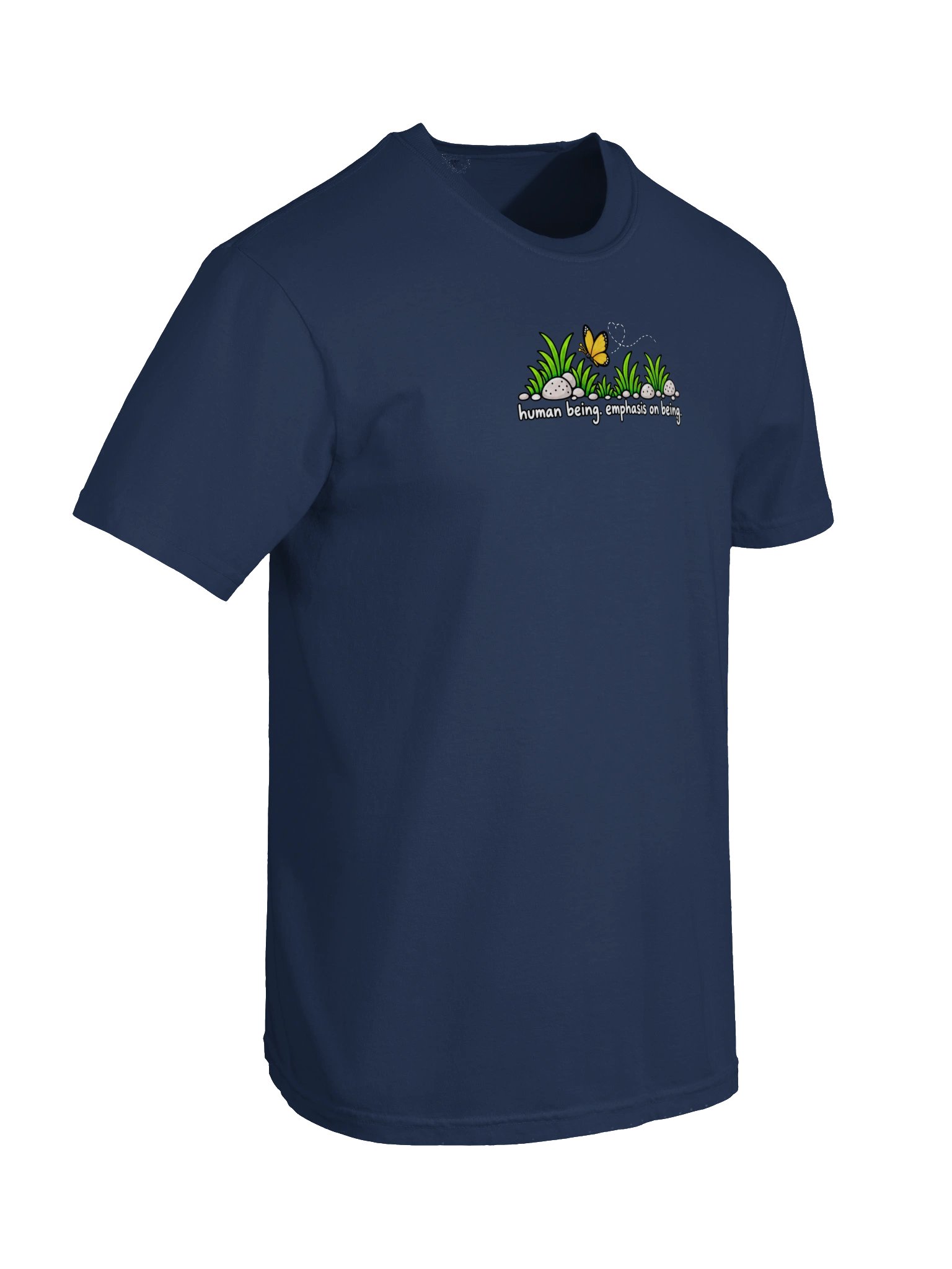 Human Being. Emphasis on Being. — Butterfly T-Shirt product image (2)