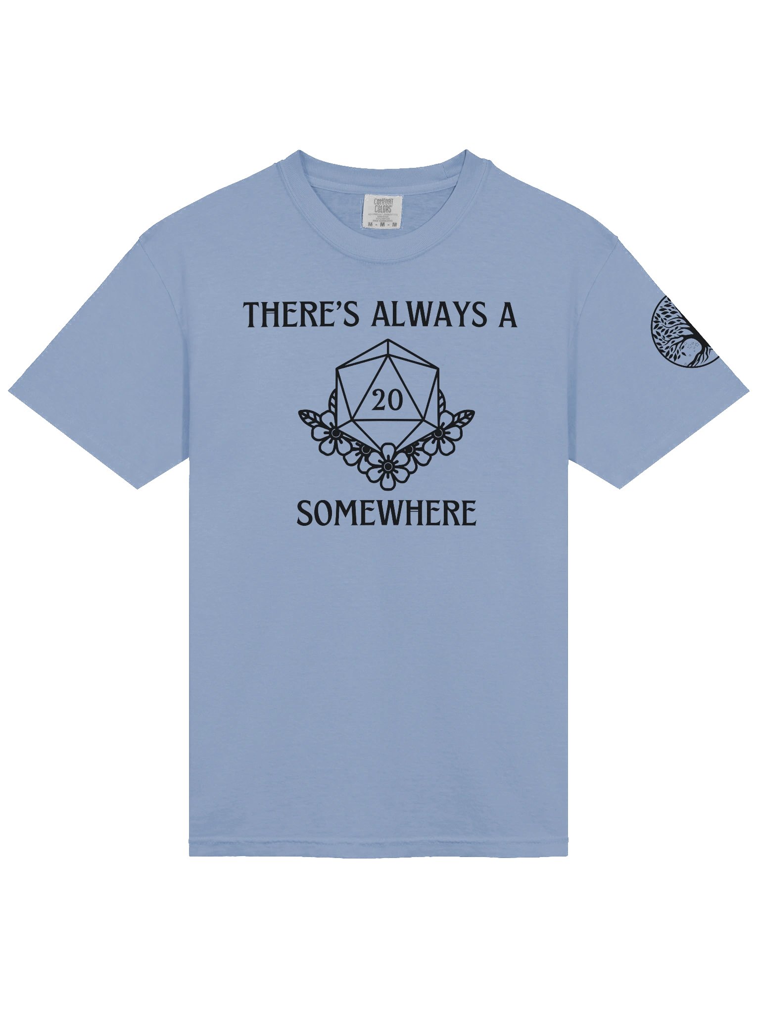 "There's always a Nat 20" Comfort Tee product image (83)