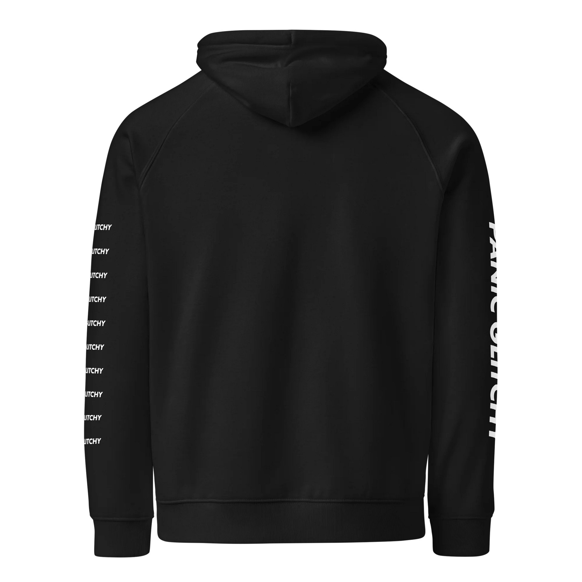 SussyBaka Torn Katakana Raglan Hoodie product image (2)