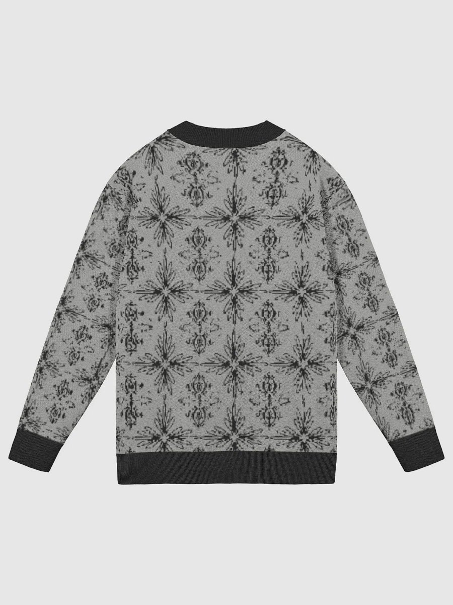 Knitted Star Jacquard Woman's Lightweight Cardigan | Timeless Jacquard Design product image (2)