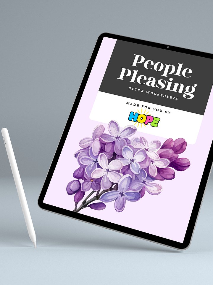 People Pleasing Detox: A Guided Worksheet Set for Boundaries and Self-Worth product image (1)
