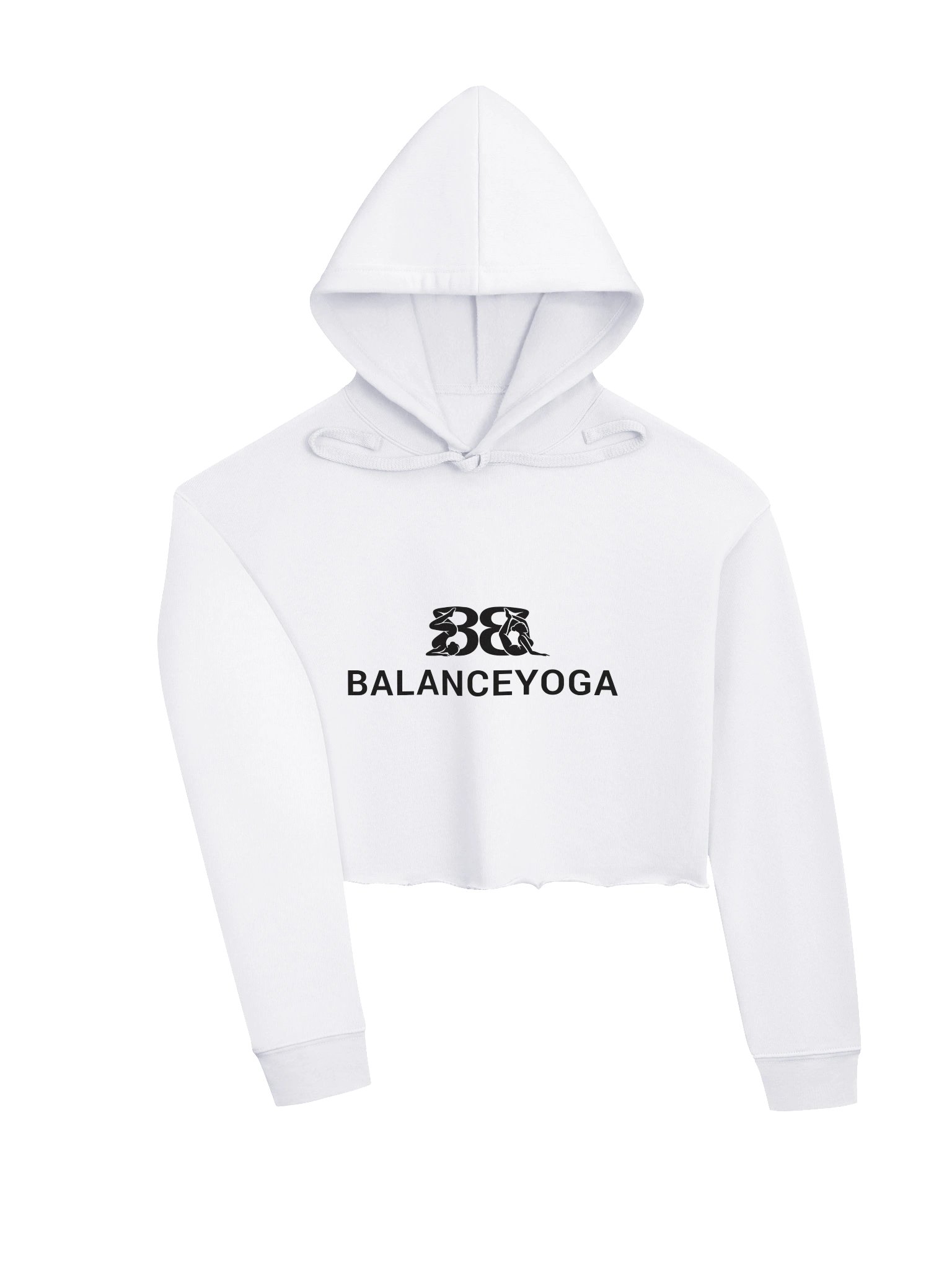 Balance Yoga Logo Fleece Crop Hoodie product image (3)