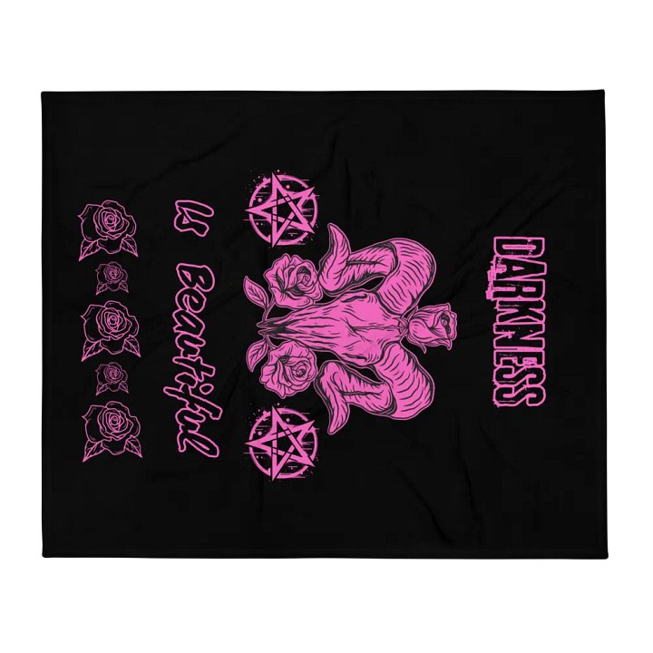 Darkness is Beautiful Blanket product image (2)