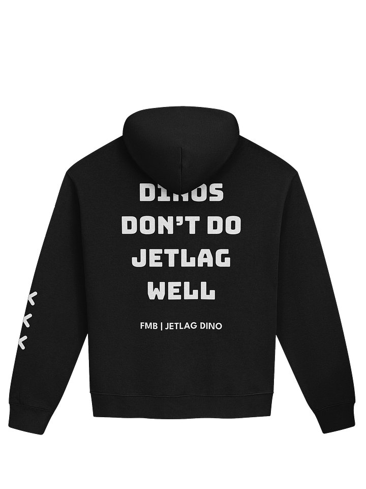 FMB | JETLAG DINO Premium Hoodie Black product image (2)