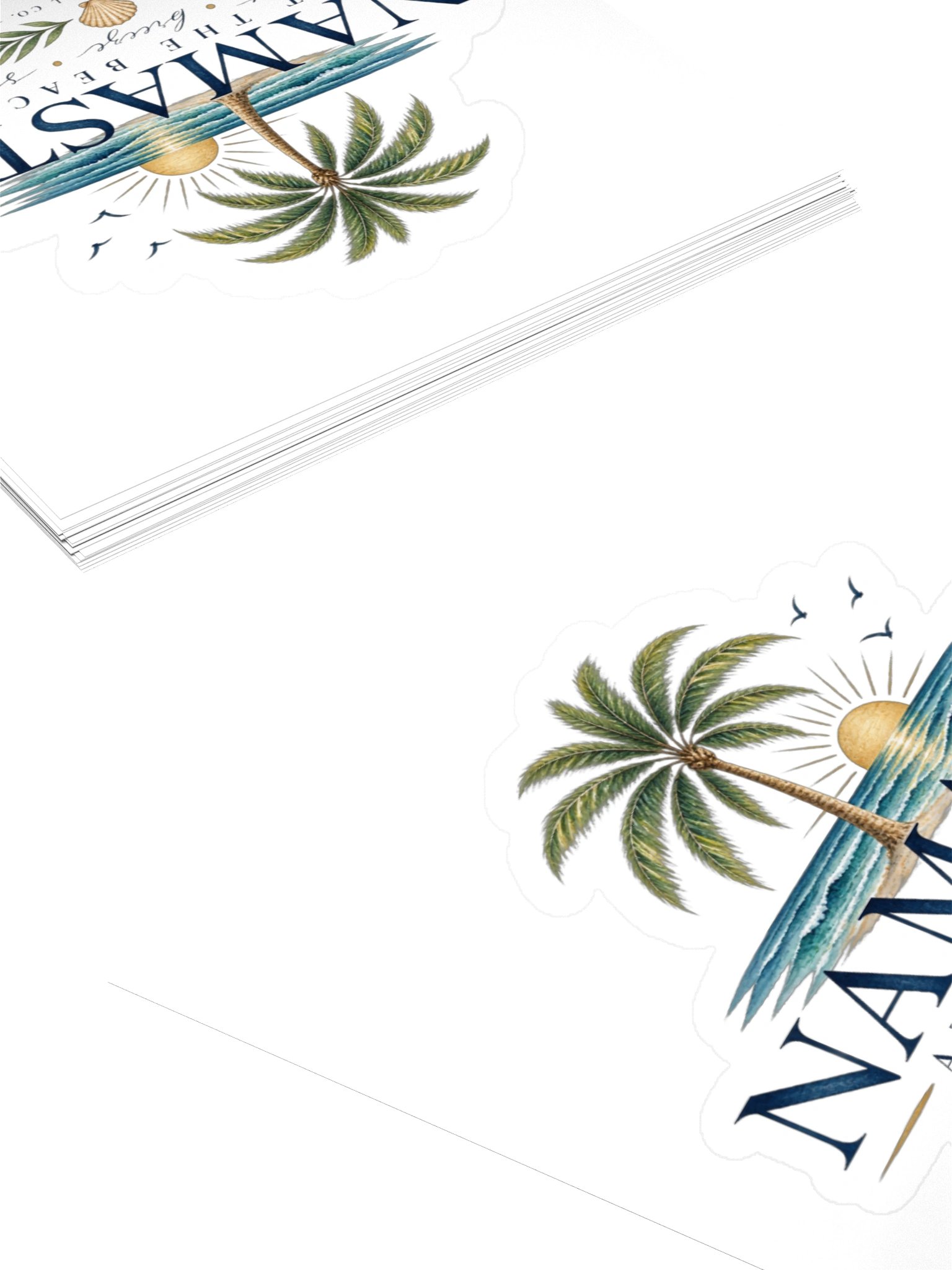 LL Social Co. Namaste at the Beach Sticker product image (10)