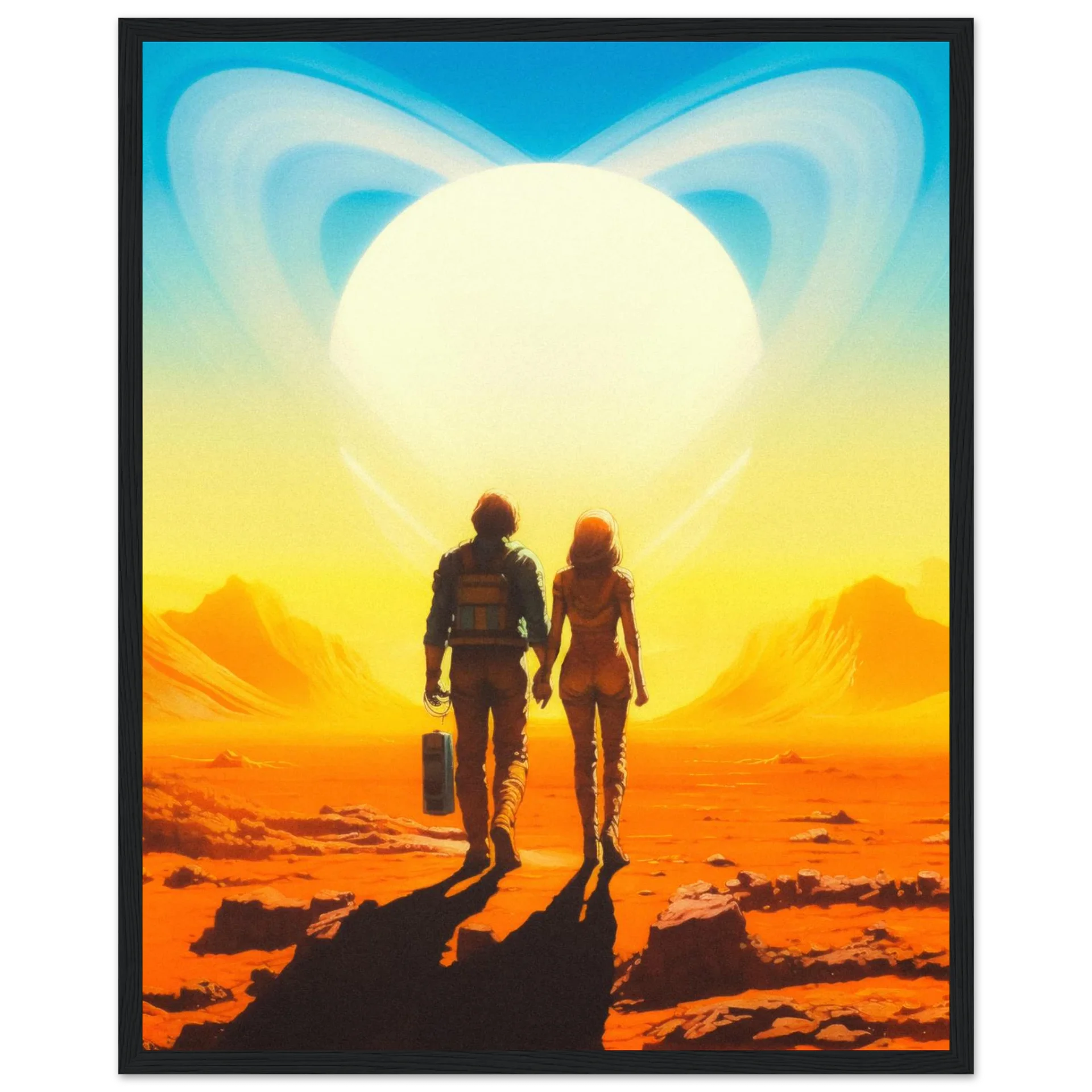 Saturn Love Wall Art