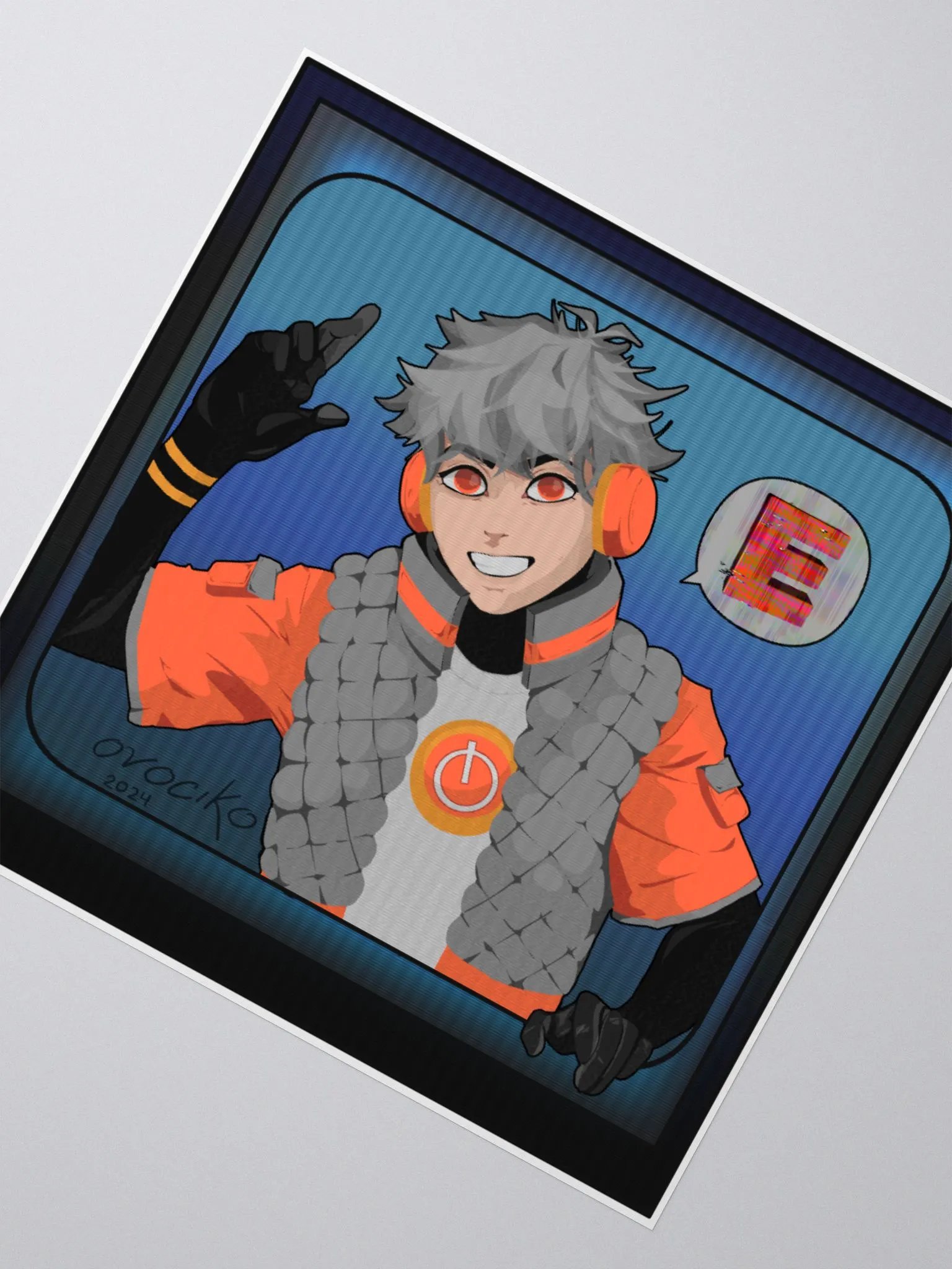 Power Guy 2.0 "E" Sticker product image (2)