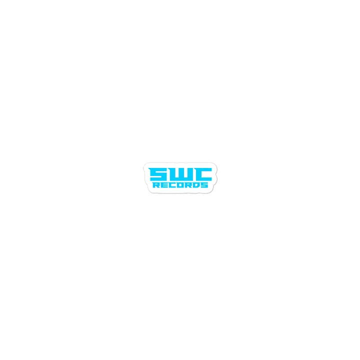 SWC Records Logo Cyan | Sticker product image (1)