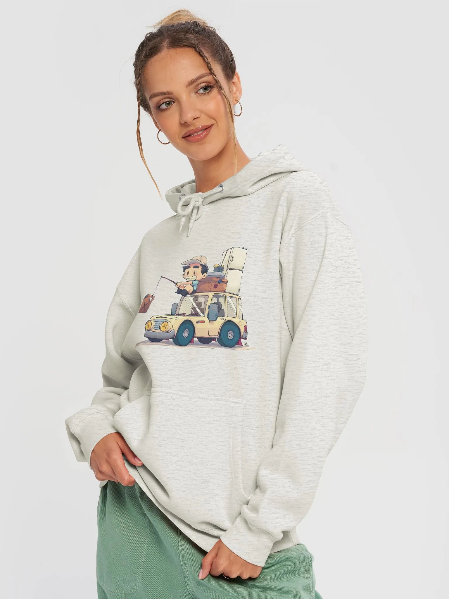 Go Go My Car | Lane Seven Premium Pullover Hoodie product image (11)
