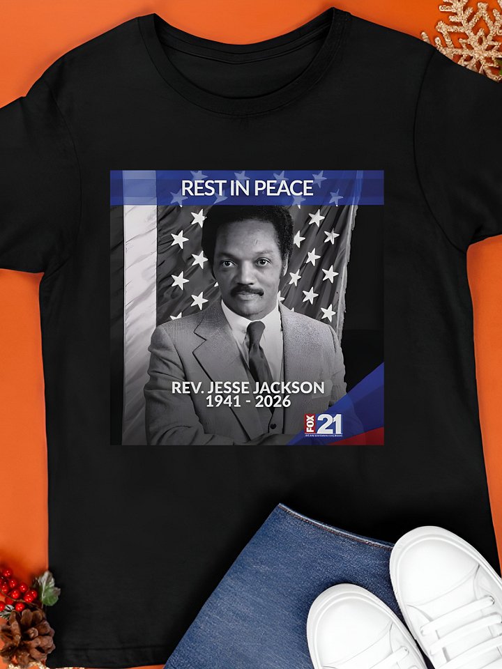 Rest In Peace Rev. Jesse Jackson 1941 2026 Memorial Tribute Shirt product image (1)