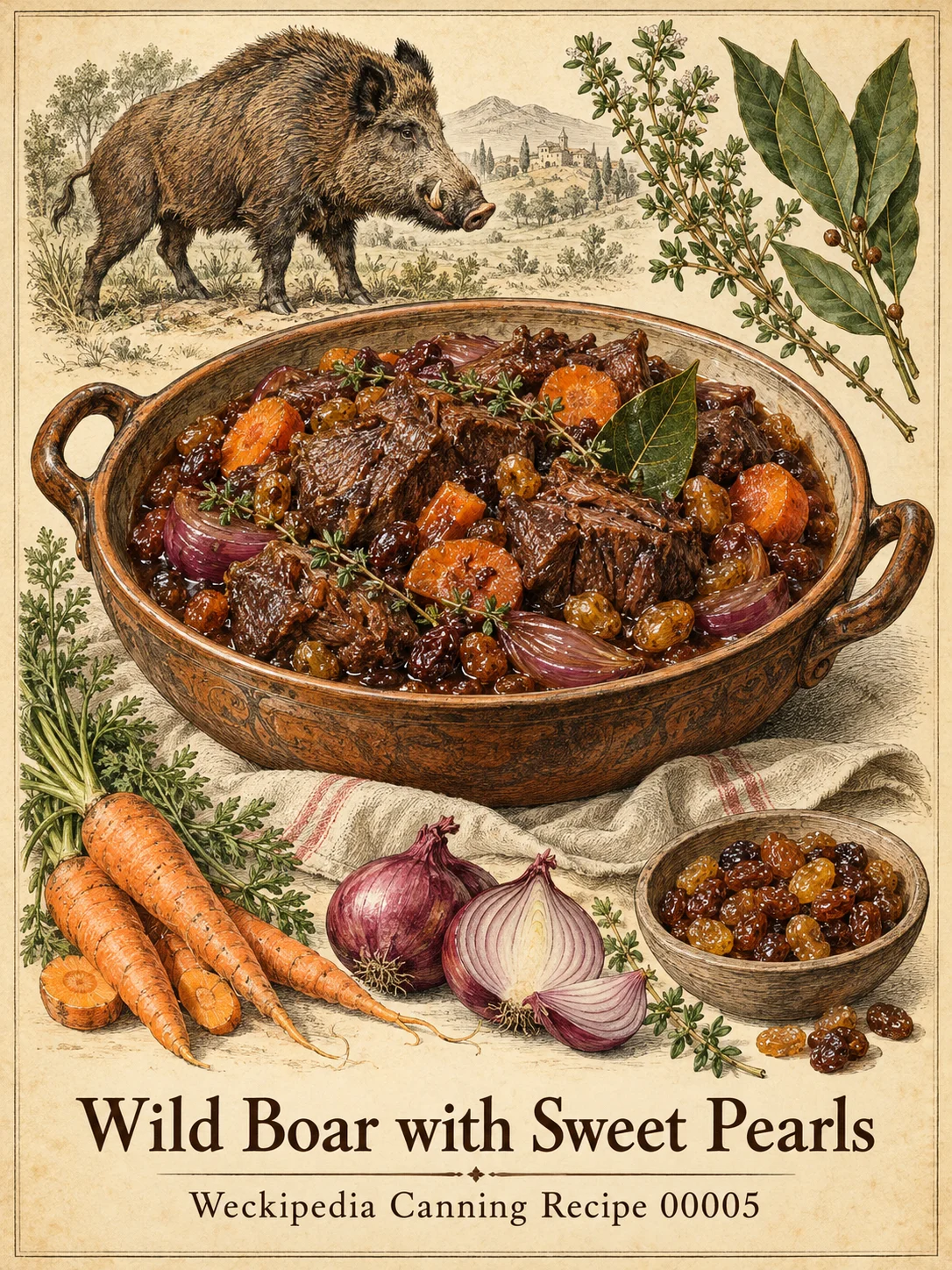 Wild Boar with Sweet Pearls product image (1)