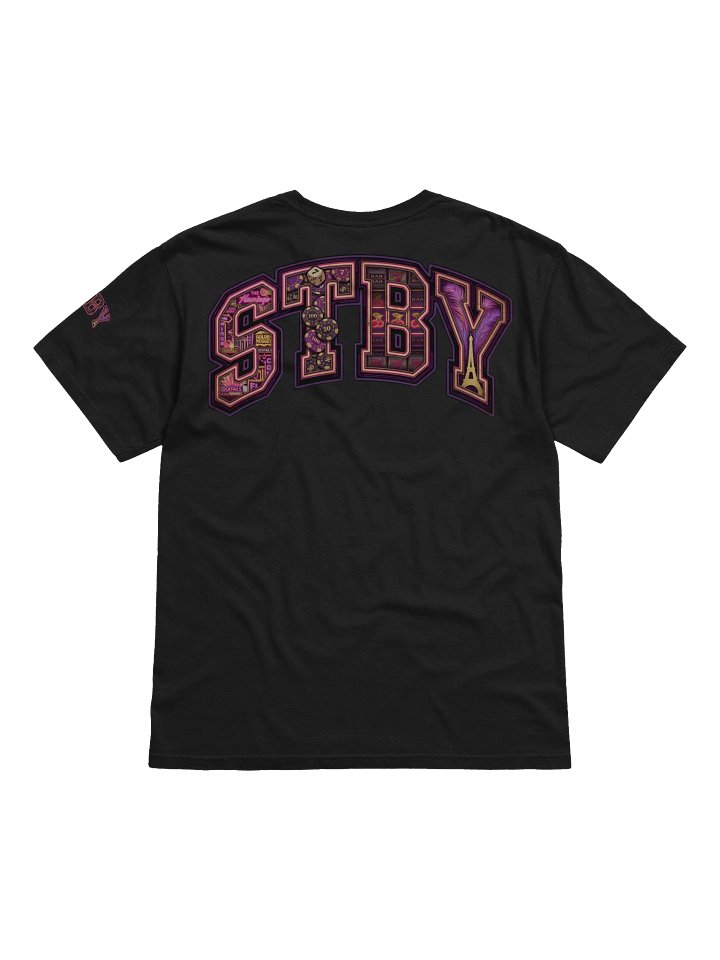Casino Chic Stylized Letters T-Shirt product image (16)