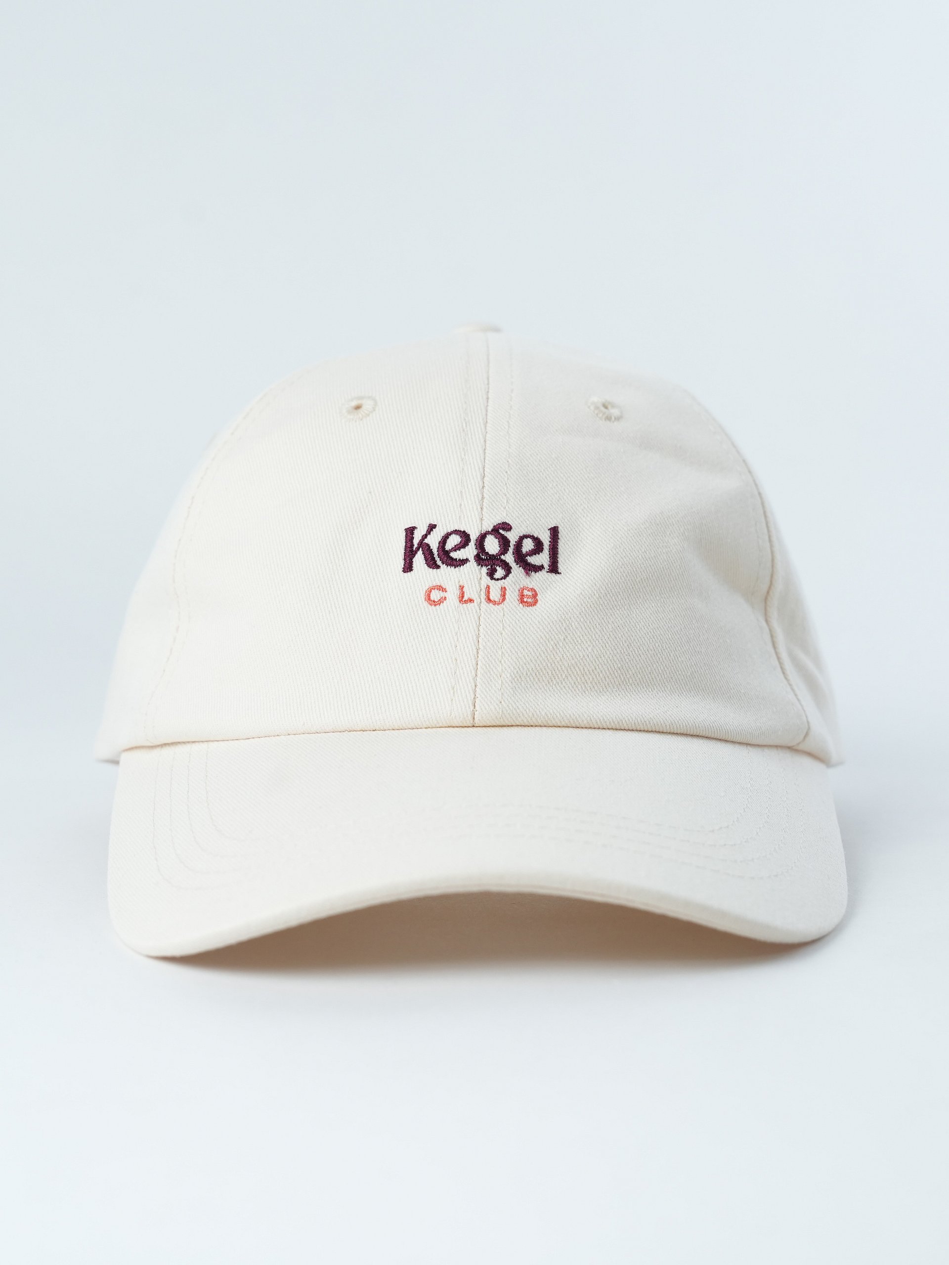 Kegel Club Dad Hat (Cream) product image (1)