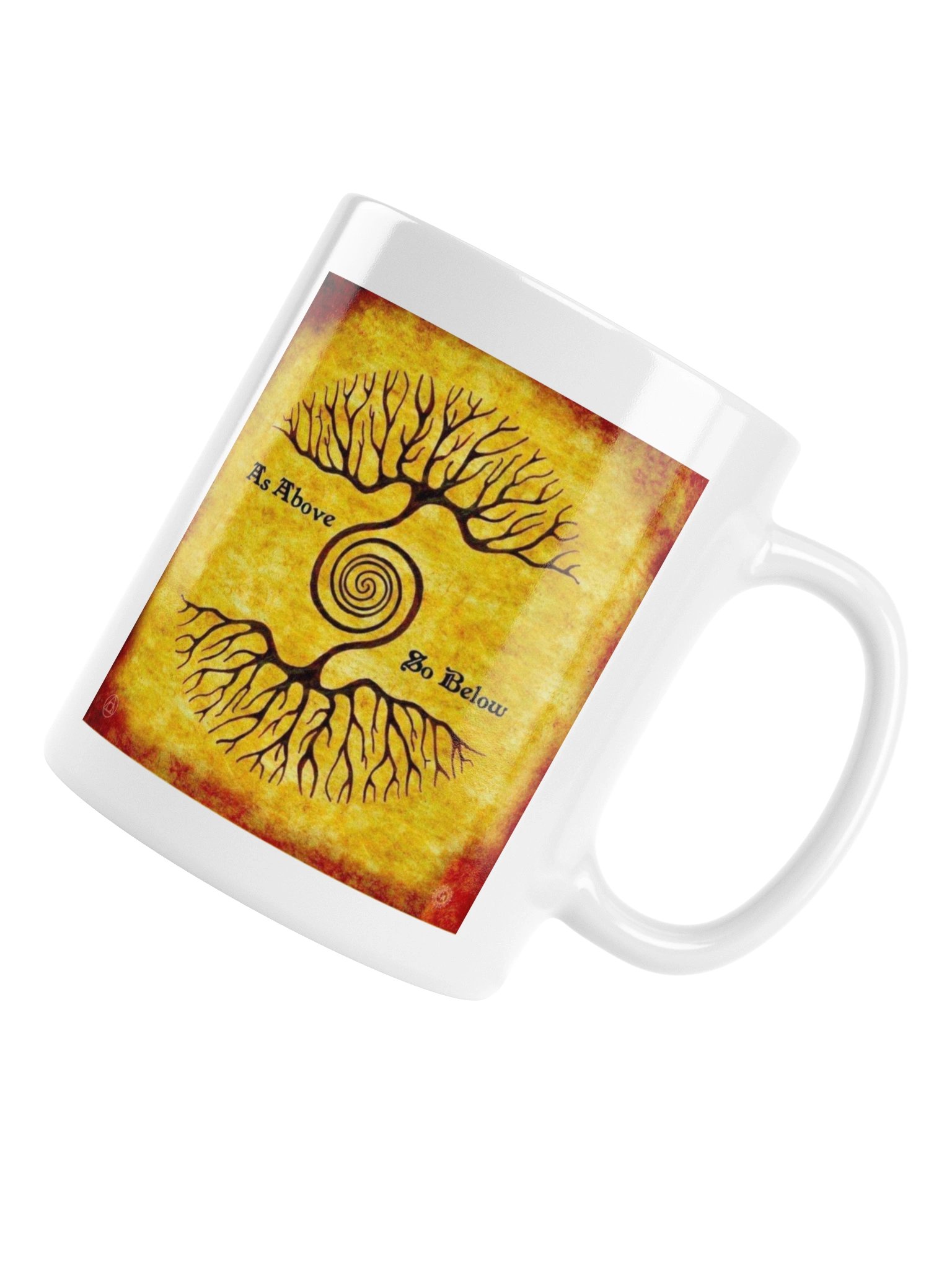 As Above So Below Tree of Life Mug | Spiritual Celestial Coffee Mug product image (6)