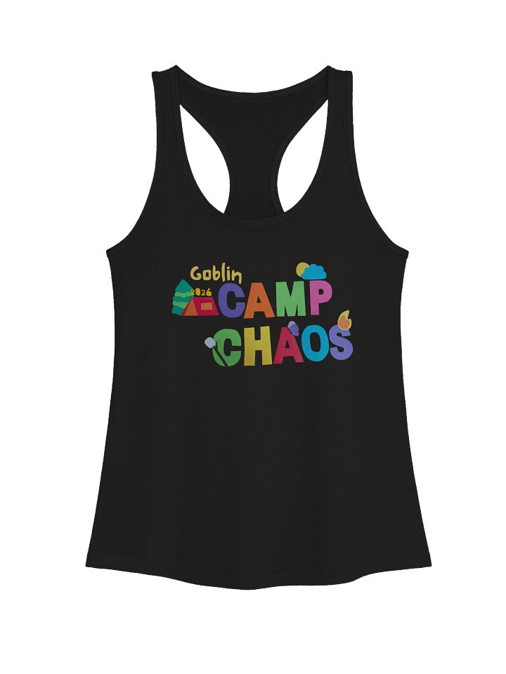 Goblin Camp Chaos 2026 Racerback tank product image (19)