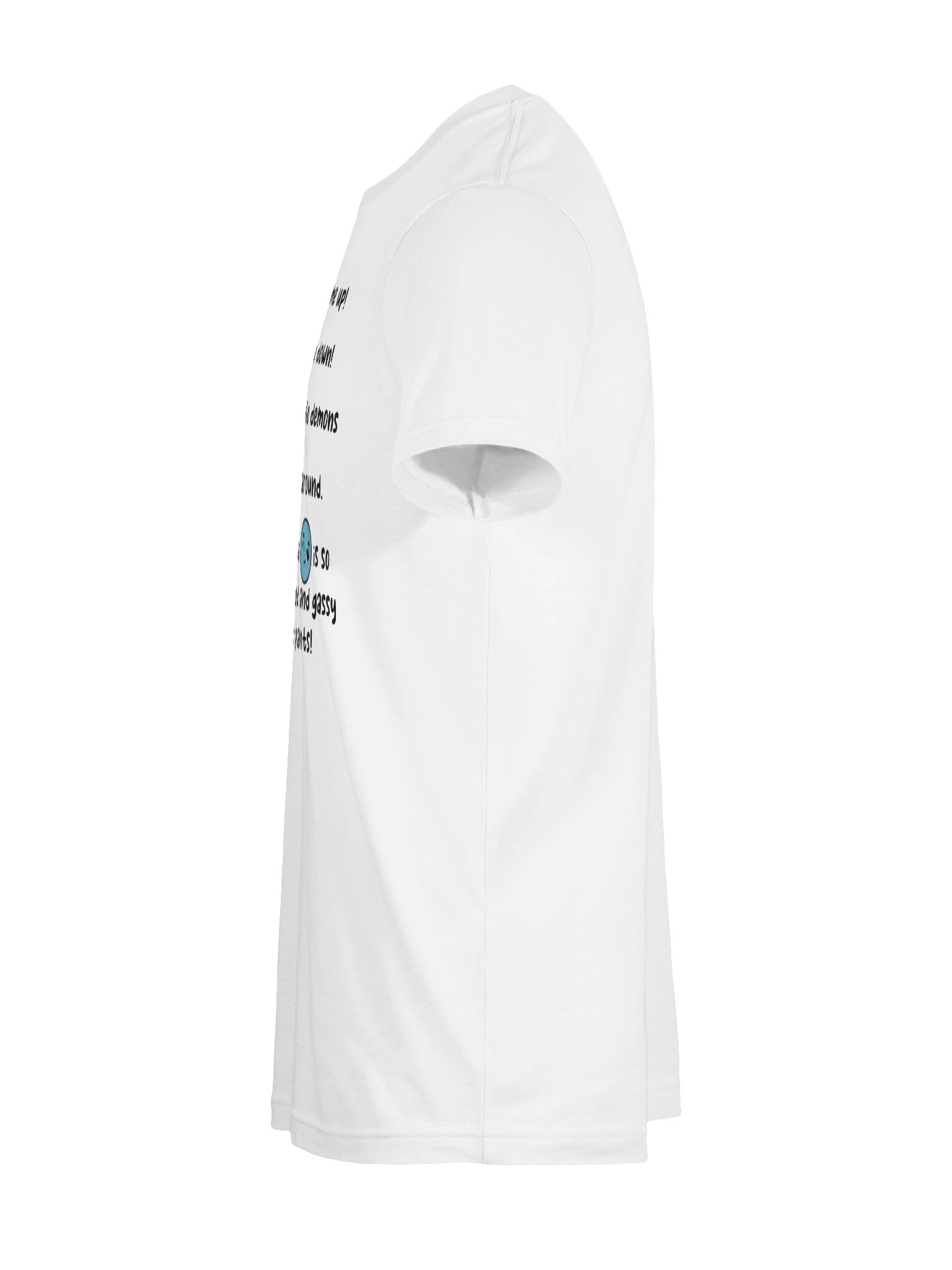 White wakes me up, blue calms me down… Tee product image (11)