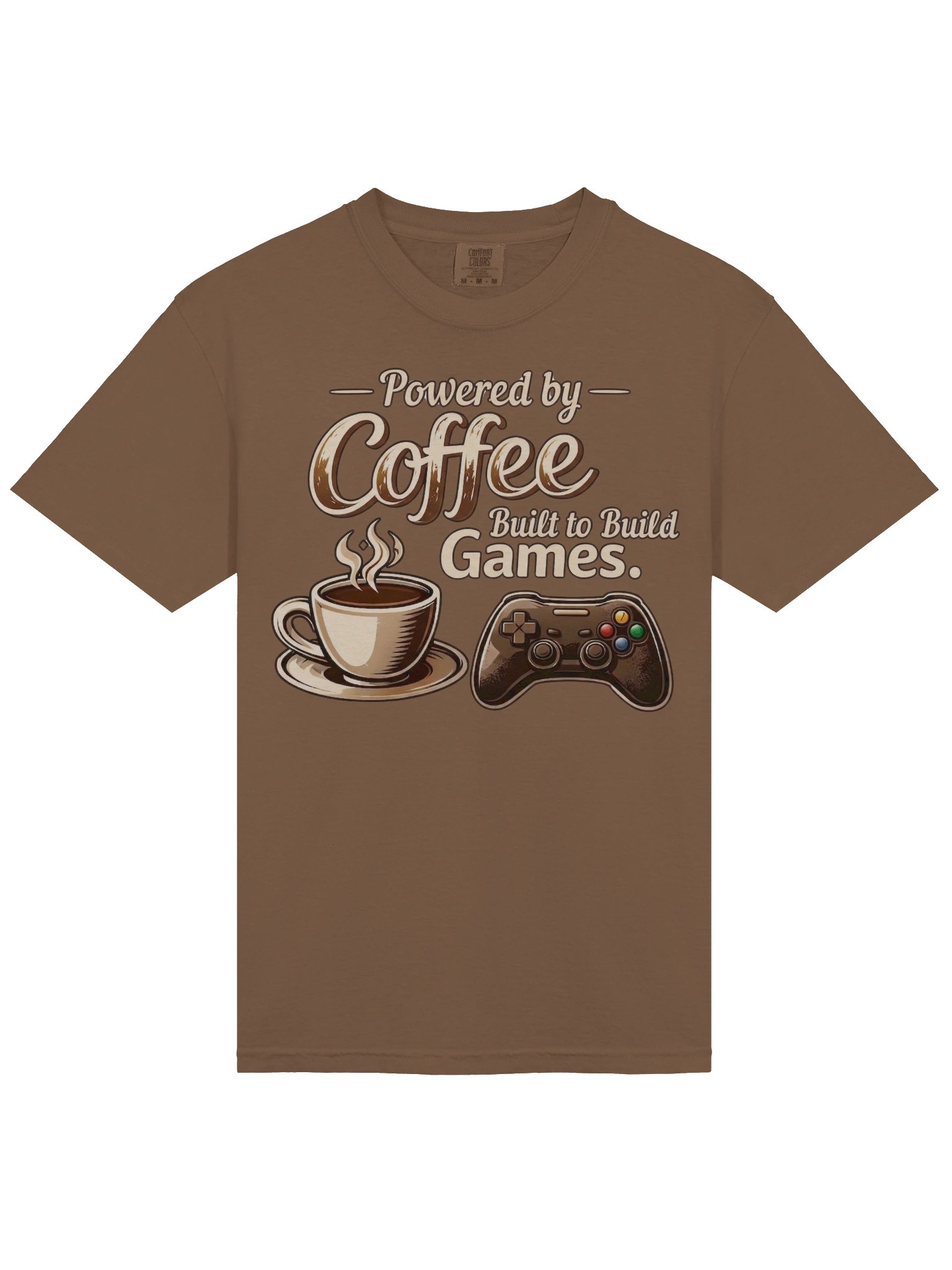 Powered by Coffee. Shirt product image (9)
