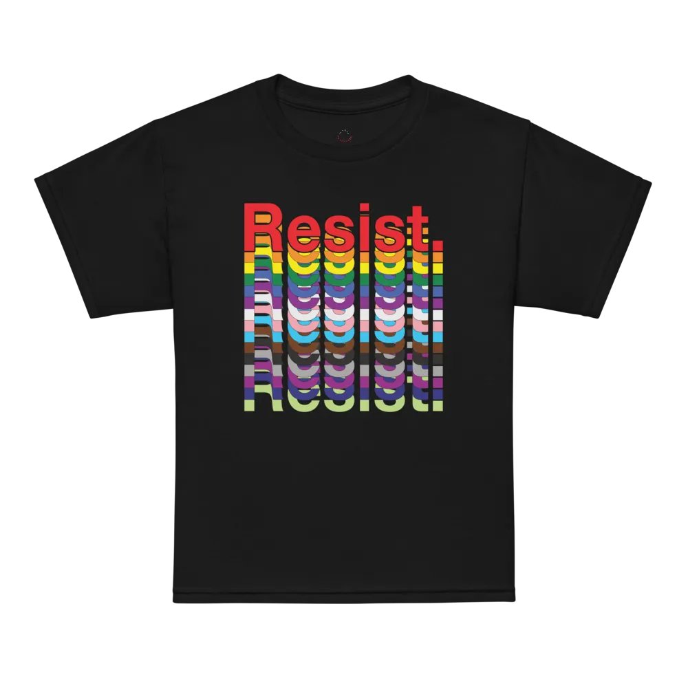 Resist - Rainbow Gildan Youth Sports Tee product image (7)