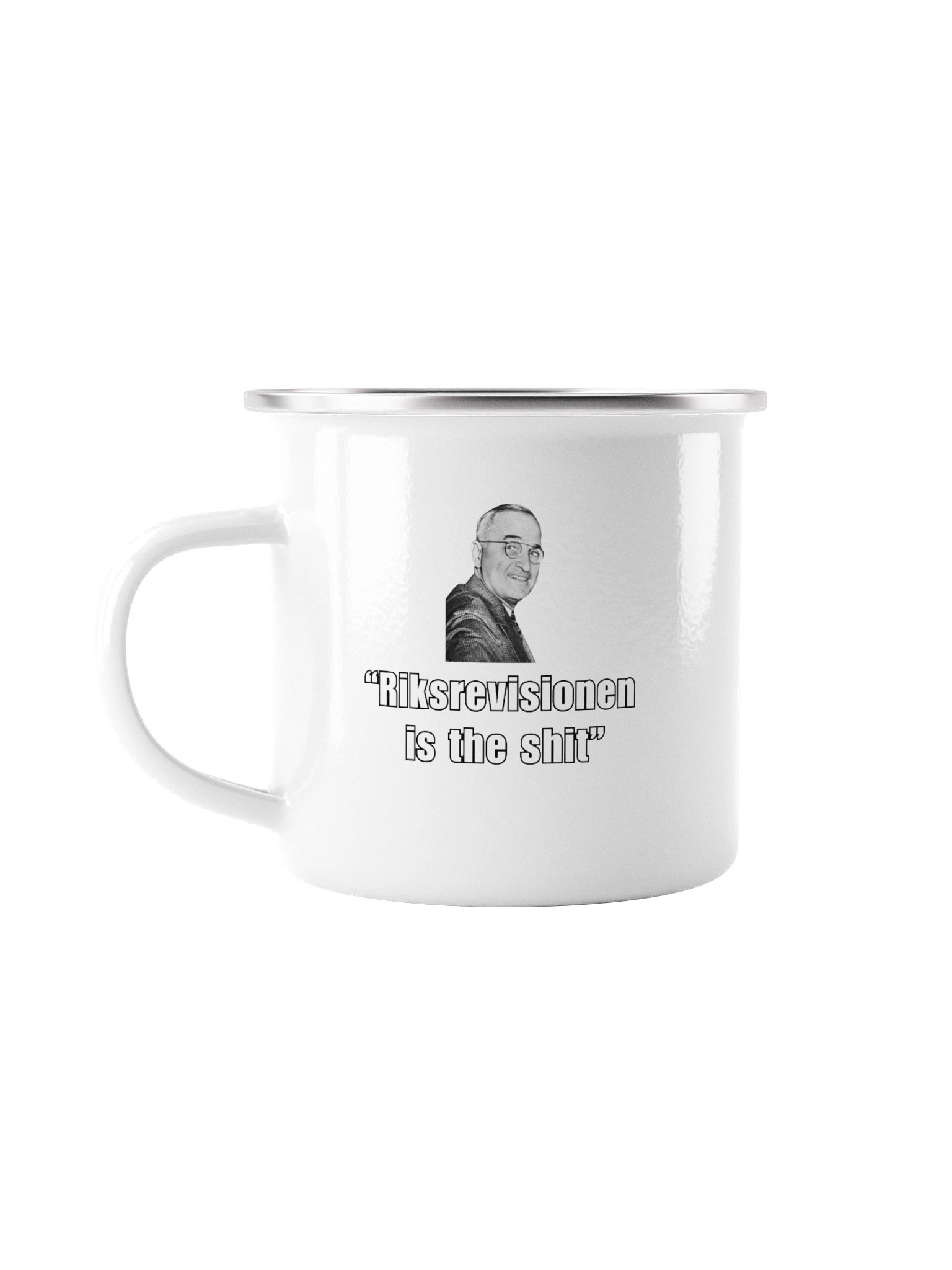 Riksrevisionen is the shit (Emaljmugg) product image (1)