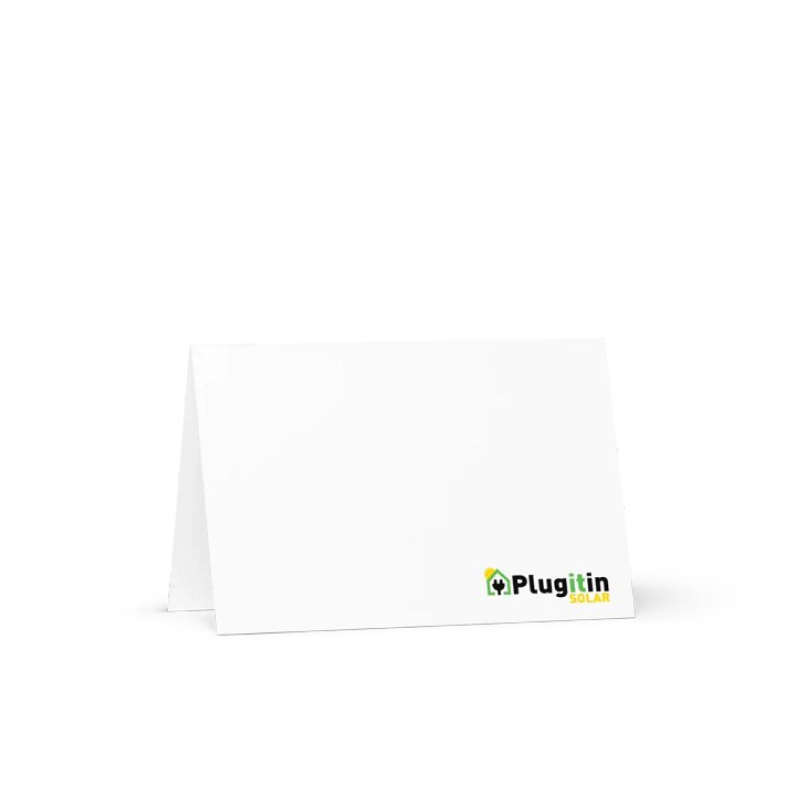 Plug It In Solar High-Quality Greeting Card product image (1)