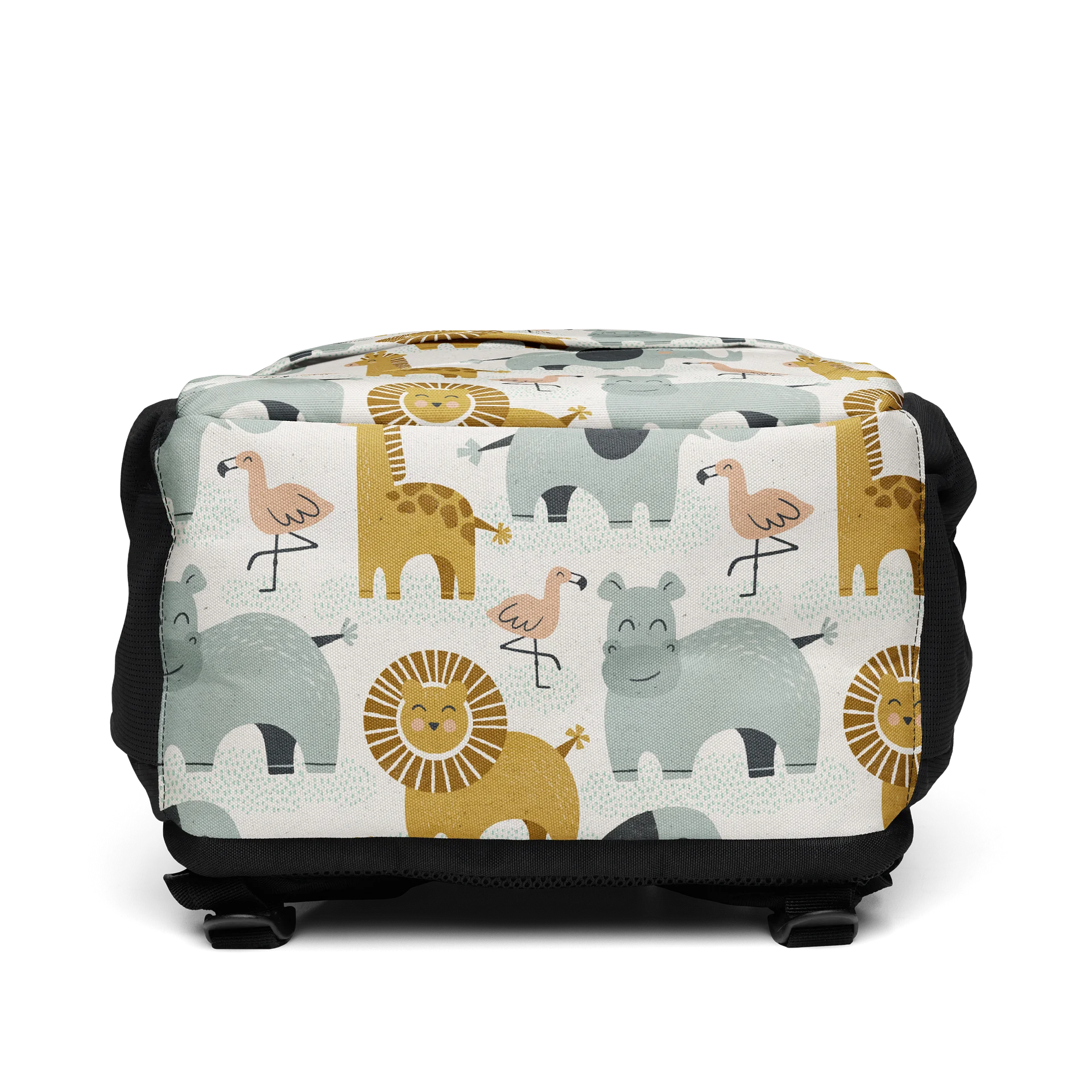 Retro Jungle Animals Utility Backpack product image (3)