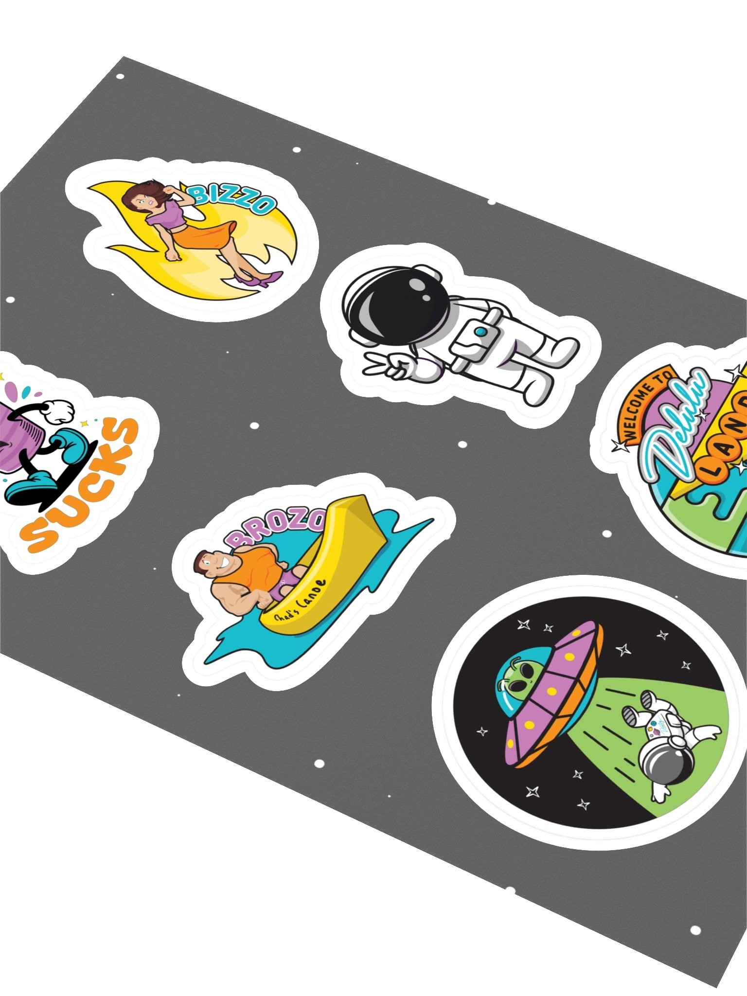 Dusty Thunder Sticker Sheet product image (2)