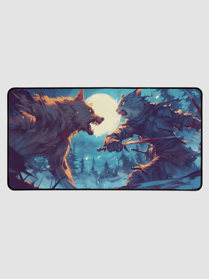 Puss & Death Comic Art Deskmat product image (1)