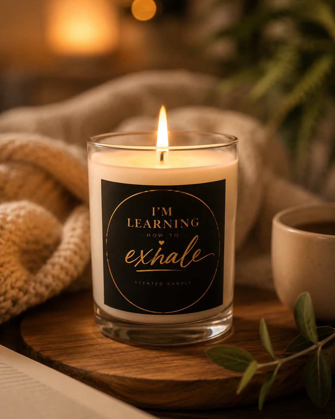 I'm Learning How to Exhale Candle product image (1)