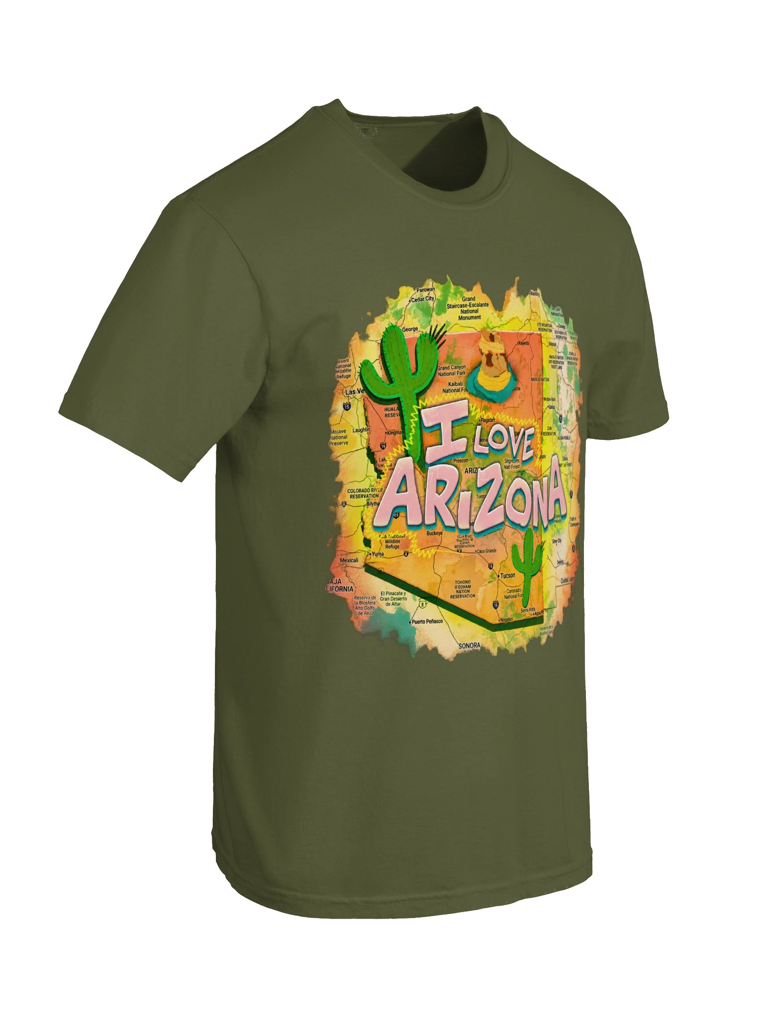 I Love Arizona™ Tee - Green product image (6)