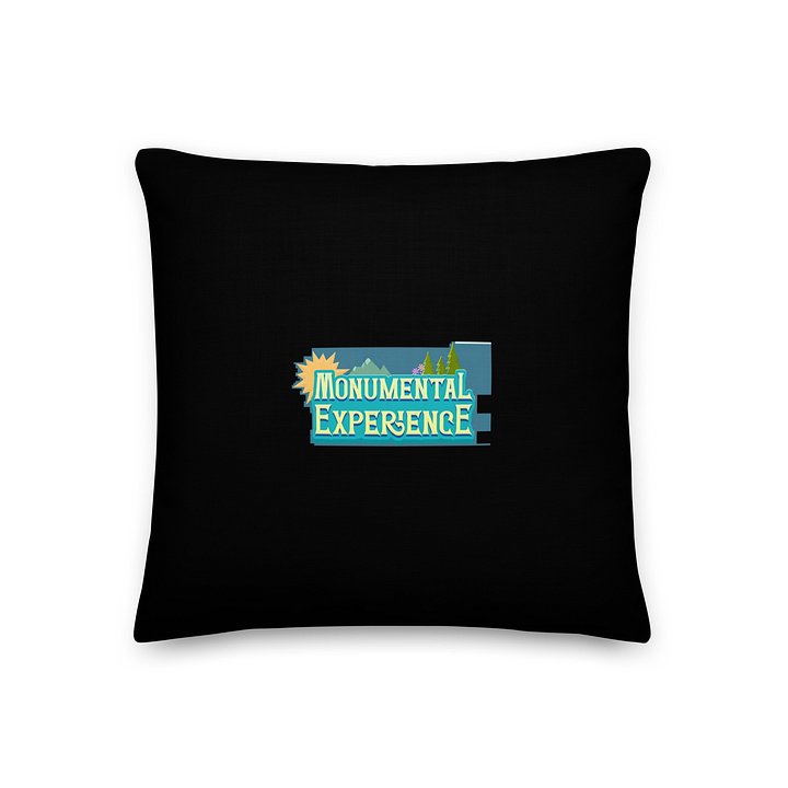 Black Monumental Experience All-Over Print Premium Pillow product image (1)