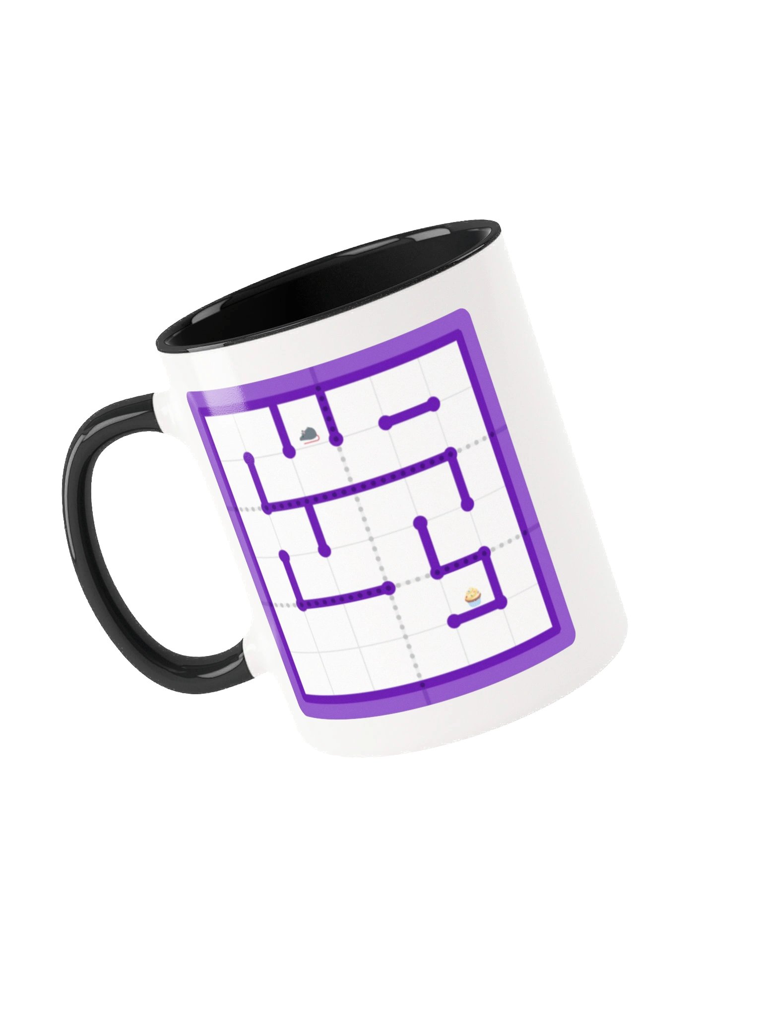 Rat Run Mug: Purple Maze product image (1)
