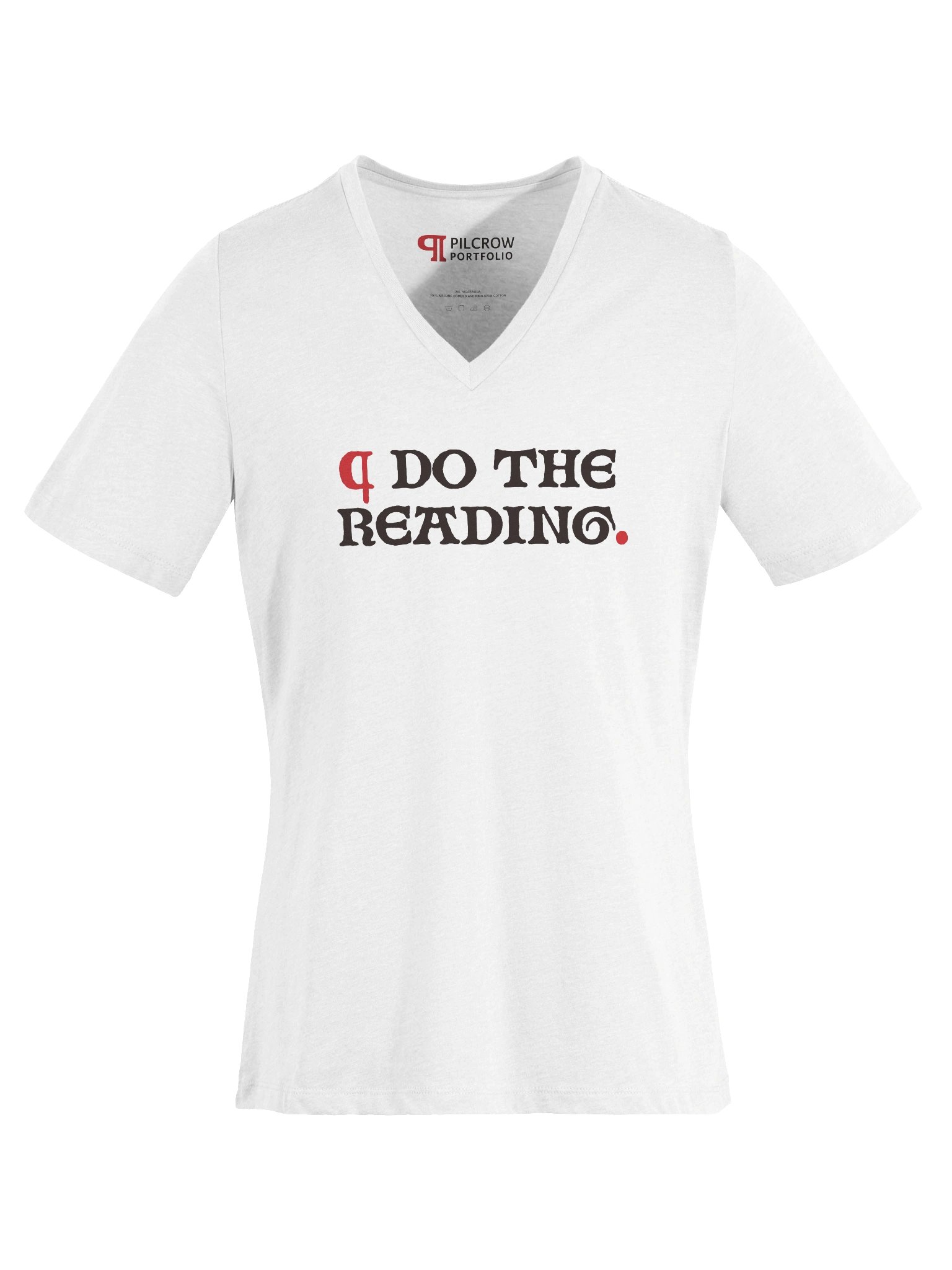 Do the Reading (Uncial 2) - Relaxed V-Neck Women's T-Shirt product image (6)