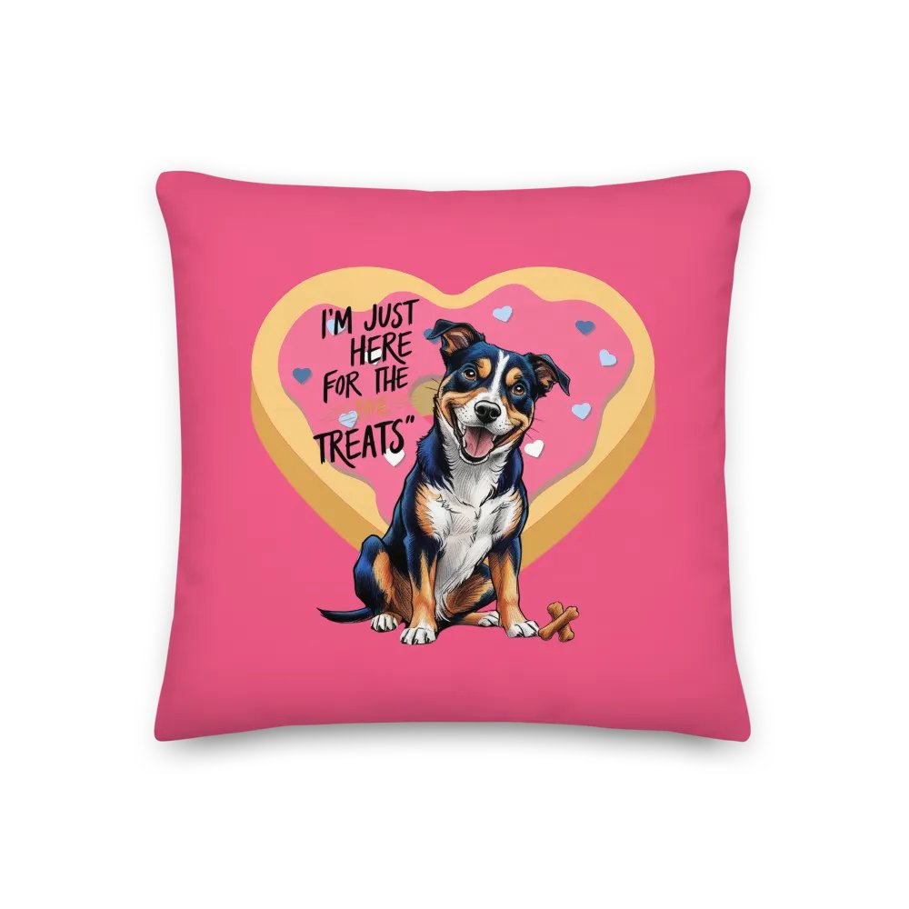 Happy Pup All-Over Print Pillow product image (1)