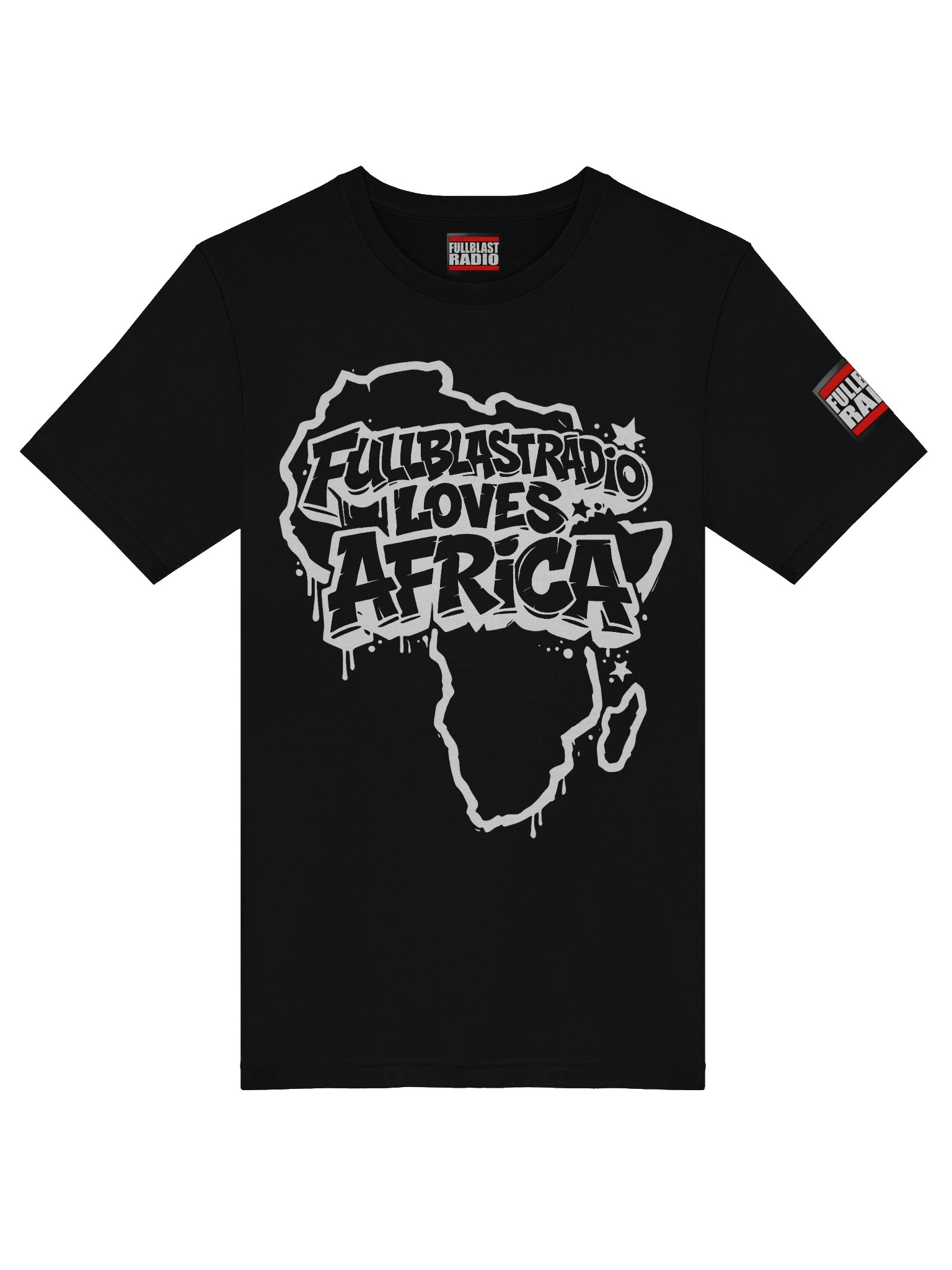 Fullblastradio Loves Africa T-Shirt product image (5)