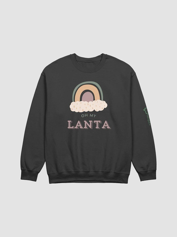 Oh My Lanta Rainbow Crewneck Sweatshirt w/ logo product image (1)